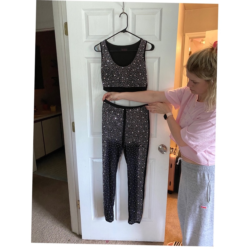 Black 2 piece outfit